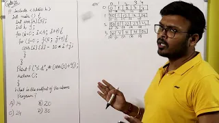 GATE 2021 Question on 2D Array GATE PYQ GATE