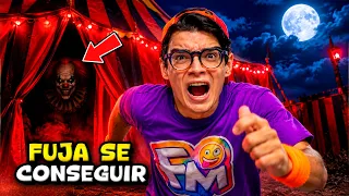 TENTEI ESCAPAR DO CIRCO DOS HORRORES *quebrei tudo