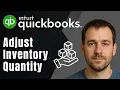 QuickBooks Online How to Adjust Inventory Quantity 2025 Inventory Accounting Tutorial