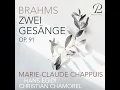 2 Gesänge, Op. 91: No. 1, Gestillte Sehnsucht