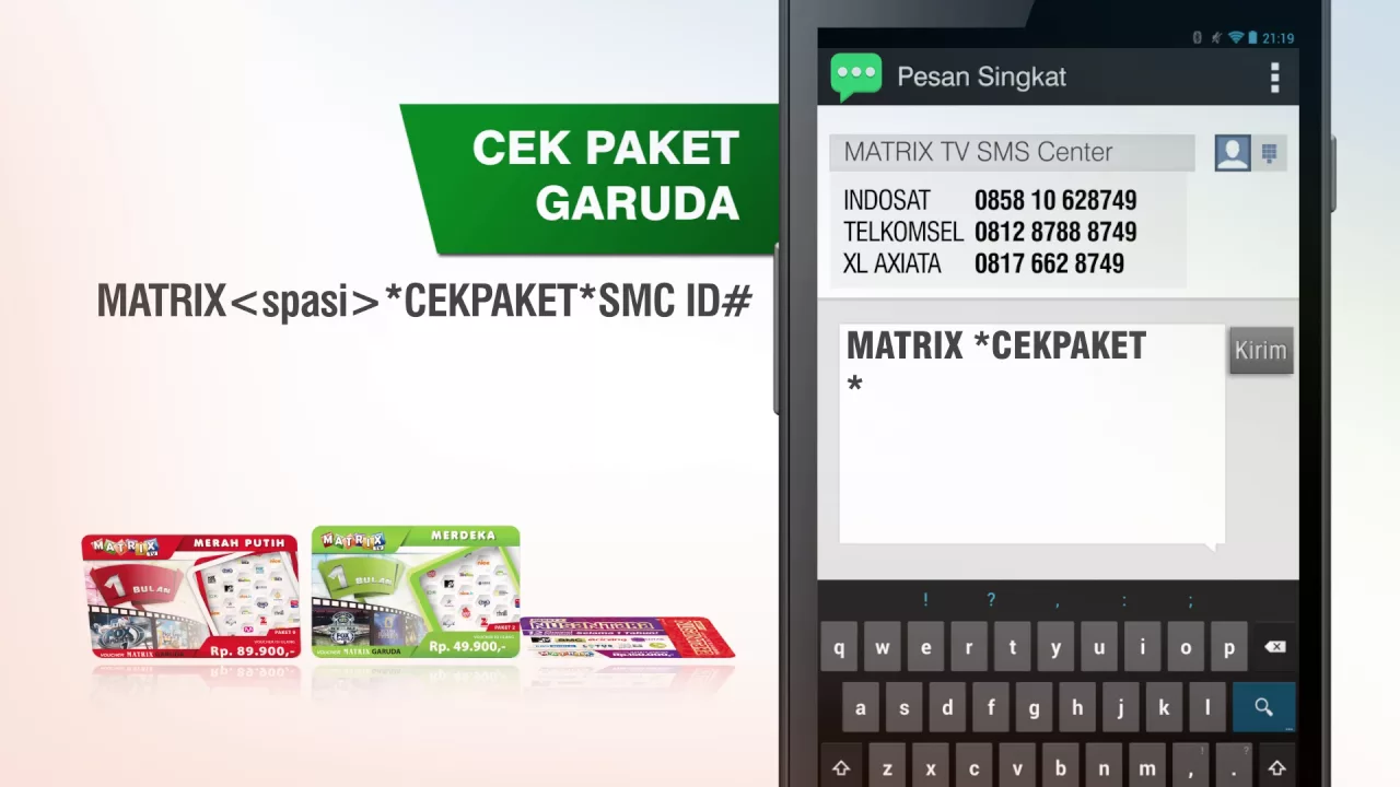 Channel Matrix Tv Di Telkom 4 FTA temporary