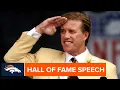 John Elway s Pro Football Hall of Fame Induction Speech Broncos Throwback