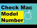 Checking Mac Model Number - How To Correctly Check Macbook Model Number for MacBook iMac