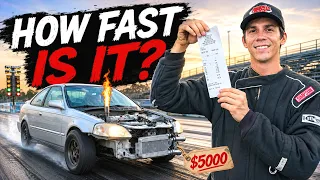 My Cheap Turbo Civic Is Actually FAST!