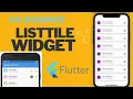 ListTile widget in flutter listtile flutter Future Coding