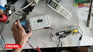 how to Repair ac pcb ac pcb repair Daikin voltas e2 error e2 error repair e2 error