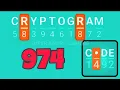 CRYPTOGRAM 974