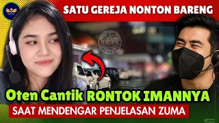 VIRAL🔥 OTEN CANTIK RONTOK IMANNYA SAAT BERDISKUSI DENGAN BANG ZUMA