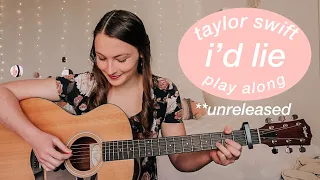 taylor swift i d lie guitar play along unreleased nena shelby