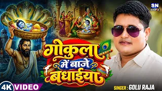 गोकुला में बाजे बधाईया | Gokula Mein Baje Badhaiya | Singer Golu Raja | कृष्ण जन्माष्टमी Special2026