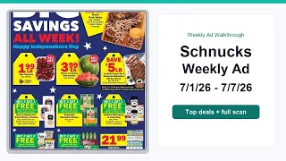 Schnucks Weekly Ad 26 - 26 Top 10 Deals