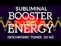 Download Lagu SUBLIMINAL ENERGY BOOSTER | Feel Wide Awake, Energetic \u0026 Alert With Isochronic Tones | Beta Waves