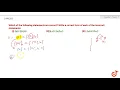 Which of the following statements are correct Write a correct form of each of the incorrec