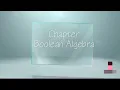 Boolean Algebra Lecture-6