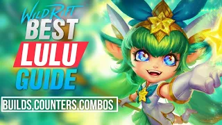 Wild Rift Lulu Guide/Tutorial : lulu Full Guide,Builds,Combos,Runes,Spells - lulu wild rift