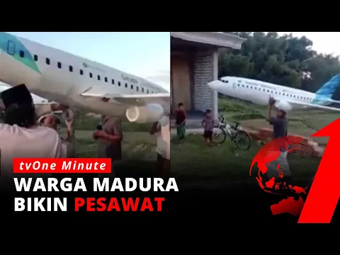 Uji Coba Terbang Pesawat Indonesia Buatan Orang Madura!