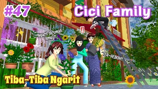 CICI FAMILY [ Tiba-Tiba Jadi Tukang Ngarit ] #47 | SAKURA SCHOOL SIMULATOR