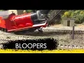James' Tar Wagon Crash Bloopers - Slow Motion