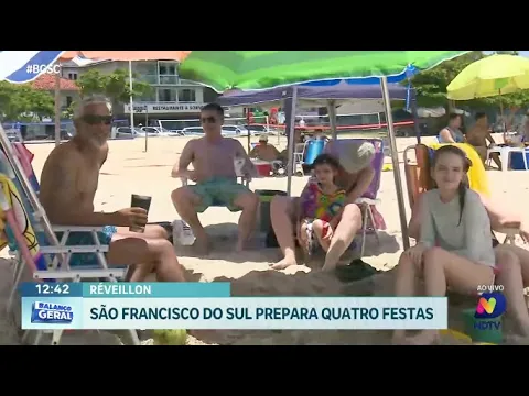 Réveillon em São Francisco do Sul: destino mais procurado no Norte de SC