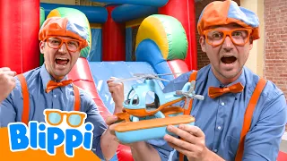 Les couleurs au parc de jeux | Blippi en français | Vidéos éducatives pour enfants