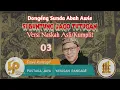 Dongéng Sunda. Si Buntung Jago Tutugan. ( Versi Naskah Asli/Kumplit ) Séri ka 03