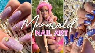 Which look is your fave? 💅🏼 Mermaid Nail Art 