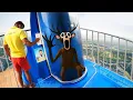 Download Lagu DEER 99 NIGHT IN THE FOREST FIRST TIME PLAY WATER SLIDE!!