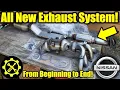 2007 - 2012 Nissan Altima 2 5L Replacing our Old Exhaust with a Brand New One