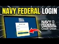 How to login to Navy Federal on desktop - Secure Access