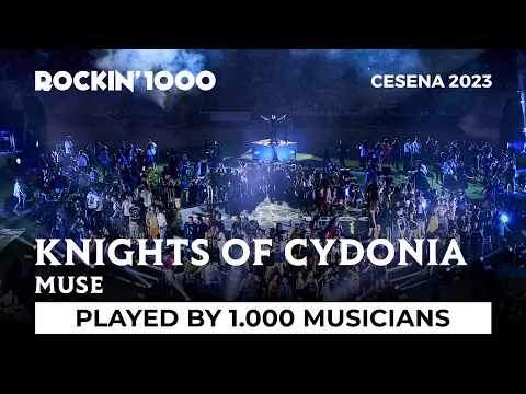 Download MP3 Knights of Cydonia - Muse, played by 1,000 musicians | Rockin'1000