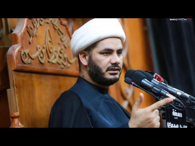 ⁣شهادة الامام علي ... شيخ رائد الساعدي