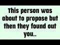 Lagu 💸 This person was about to propose but then they found out you...