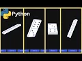 Python 3D Domino With Source Code