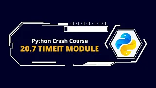 20 7 Timeit Module Python Programming Crash Course in Nepali NextStep InfoTech