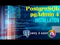 How to Install PostgreSQL and Configure pgAdmin 4 SQL Shell plsql and postgres in Command Prompt