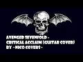 Avenged Sevenfold - Critical Acclaim (Guitar Cover)