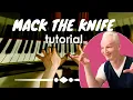 Download Lagu Mack The Knife piano tutorial, swing