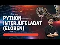 Python interjufeladat megoldasa eloben