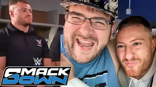 GTS Star On SMACKDOWN Aftermath - Grim vs The Mark for WARGAMES Advantage