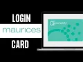 Maurices Credit Card Login Page for Online Payment 2024