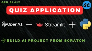 Create Project with OpenAI API Quiz Generator AI App Using Python OpenAI API For Beginners