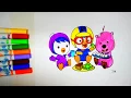 Pororo Coloring