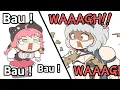 Hololive Miko and Noel Barking Like Dogs Comic