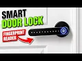 Elemake Smart Fingerprint Door Lock Review and How To Install