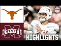 Texas Longhorns vs. Mississippi State Bulldogs | Full Game Highlights | ESPN College Football