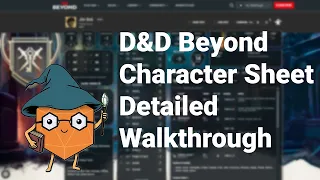 D D Beyond Character Sheet Detailed Walkthrough