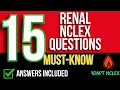 15 Renal System NCLEX Practice Questions High Yield NCLEX Review ADAPT NCLEX