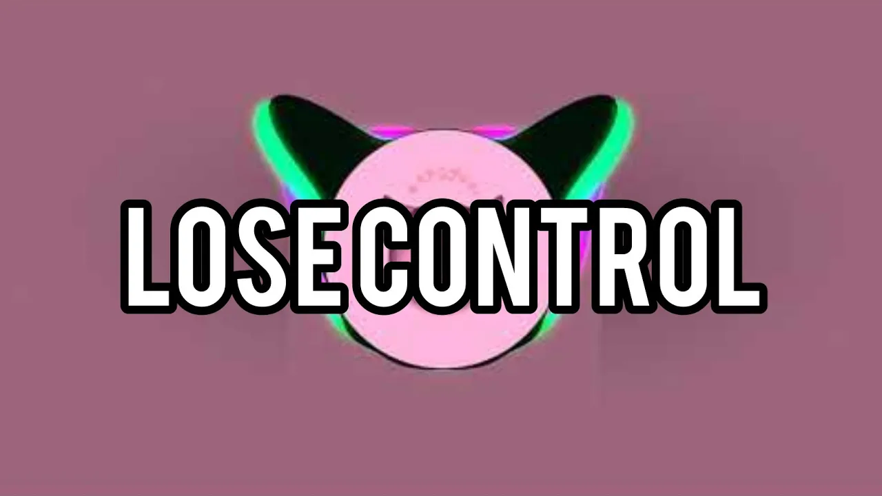 Lose control ( Audio visualizer )