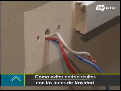 Cómo evitar cortocircuitos con las luces de navidad