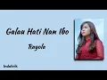 Download Lagu Rayola - Galau hati Nan ibo | Lirik Lagu Minang